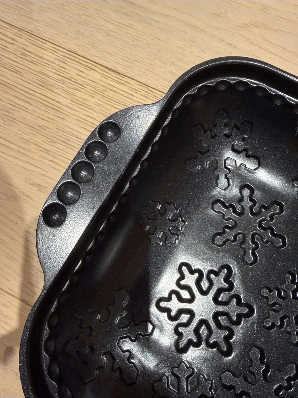 Nordic Ware Snowflake Pan with Handles